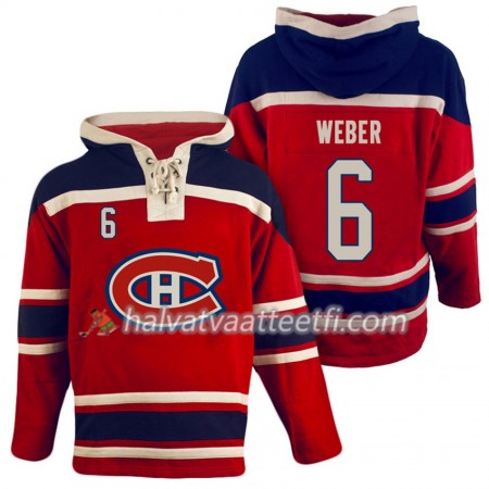 Miesten NHL Montreal Canadiens Shea Weber 6 Punainen Sawyer Hooded Sweatshirt Miesten NHL Montreal Canadiens Shea Weber 6 Punainen Sawyer Hooded Sweatshirt